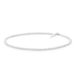 Colier perle naturale si argint 40 cm DiAmanti FCW355-C-G (Argint 925‰ 0,6 g.)